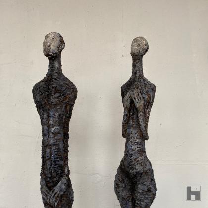 Stilte in grijs (f en m)