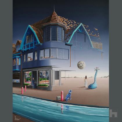 Peinture surréaliste - The Door