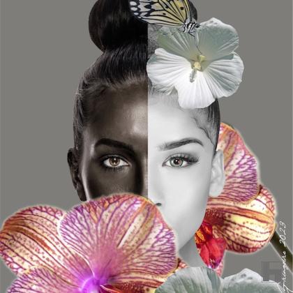 analoge collage, surrealisme, beeldende kunst, decoratieve sfeer
