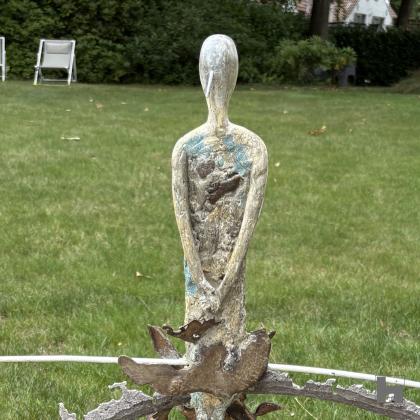 Waiting for someone. 