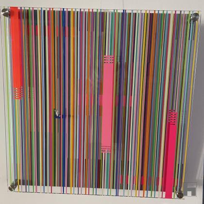 lines and plexiglass by Olivier Ameye